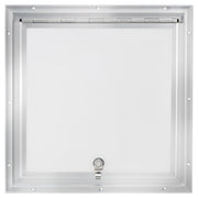 RV Compartment Door | Square  White Centered  | 24" X 24"