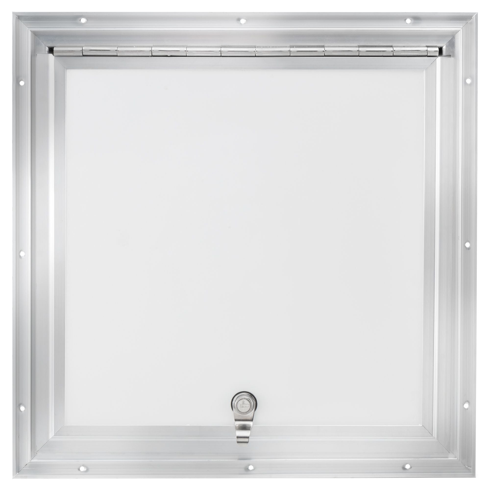 RV Compartment Door | Square  White Centered  | 24" X 24"