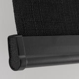 RV Roller Shade Woven Fabric | Black