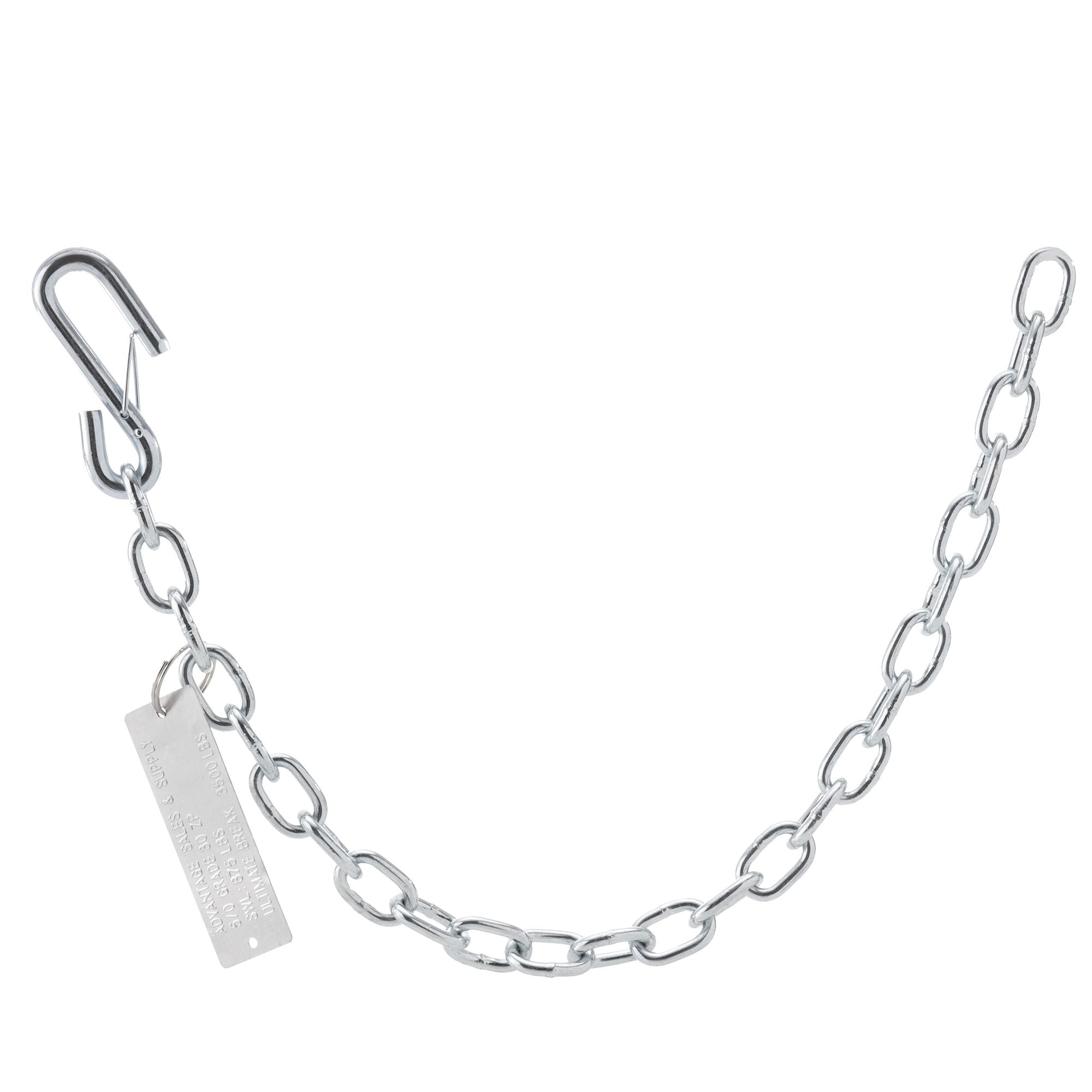 Trailer Safety Chain 30-inch | 2 pack | 3,500 lbs.