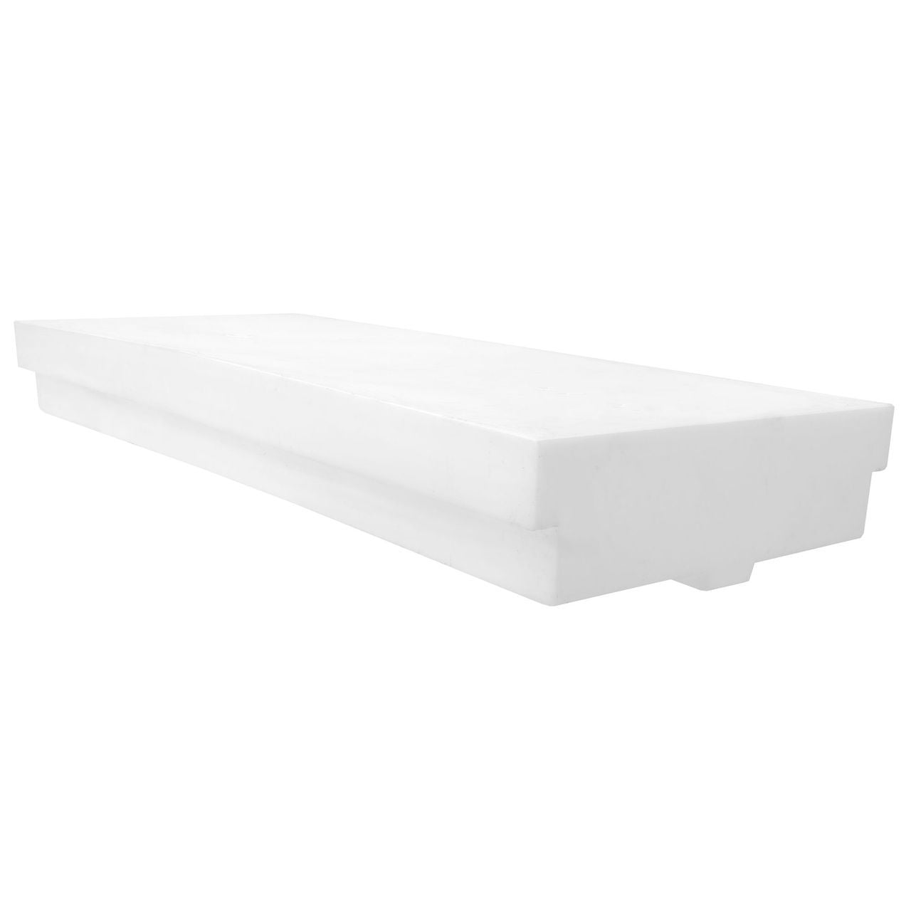 RV Fresh Water Tank 50 Gallon | 63" x 27 ½" x  9" | NSF Certified and BPA Free VR27638W (without fittings)