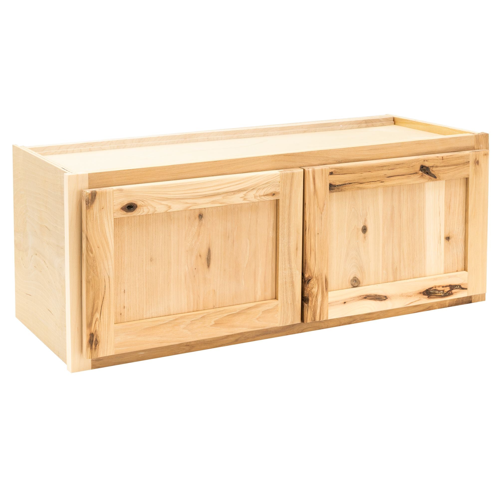 RV Microwave Wall Cabinet | Rustic Hickory