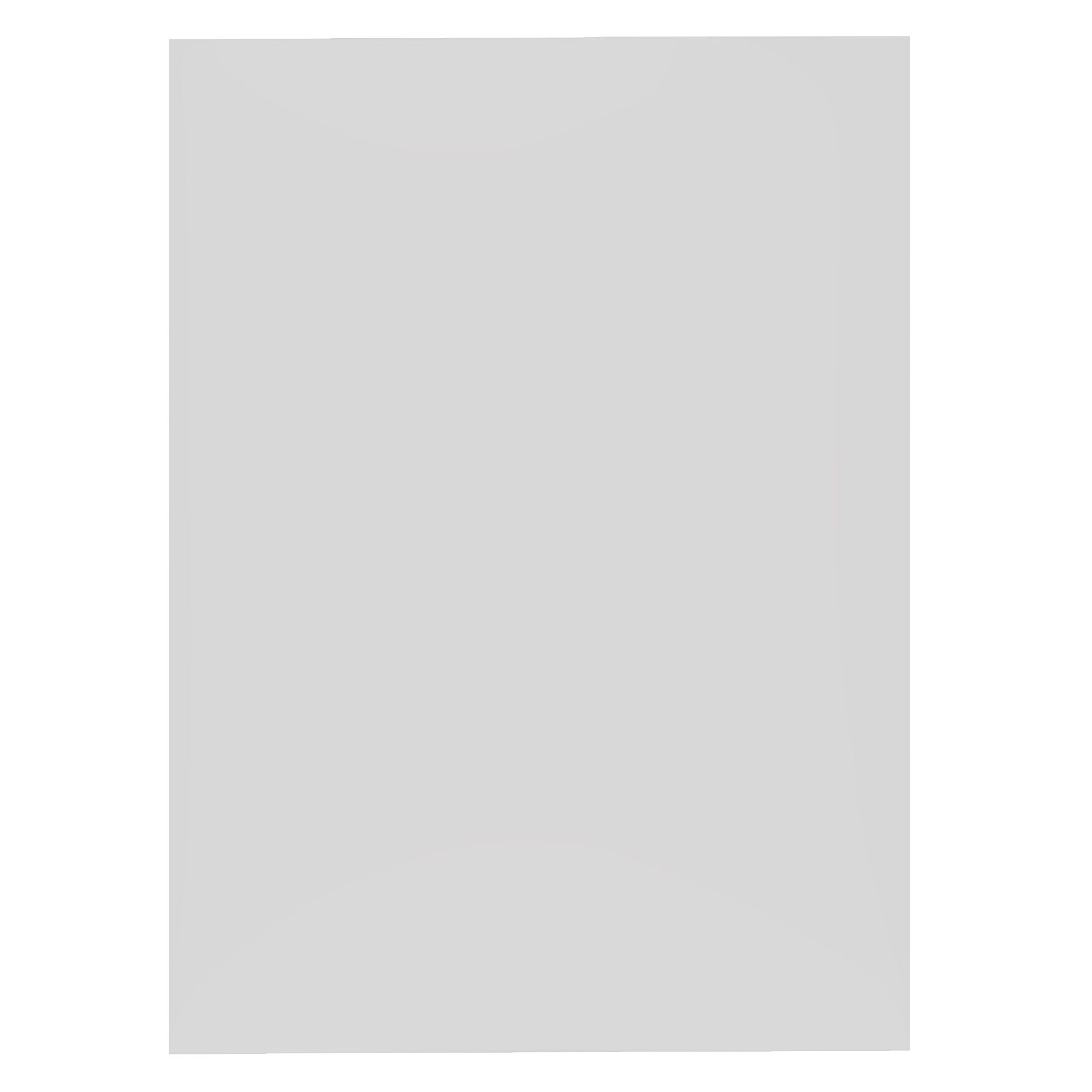 RV Refrigerator/Microwave Wall Cabinet End Panel | Pure White