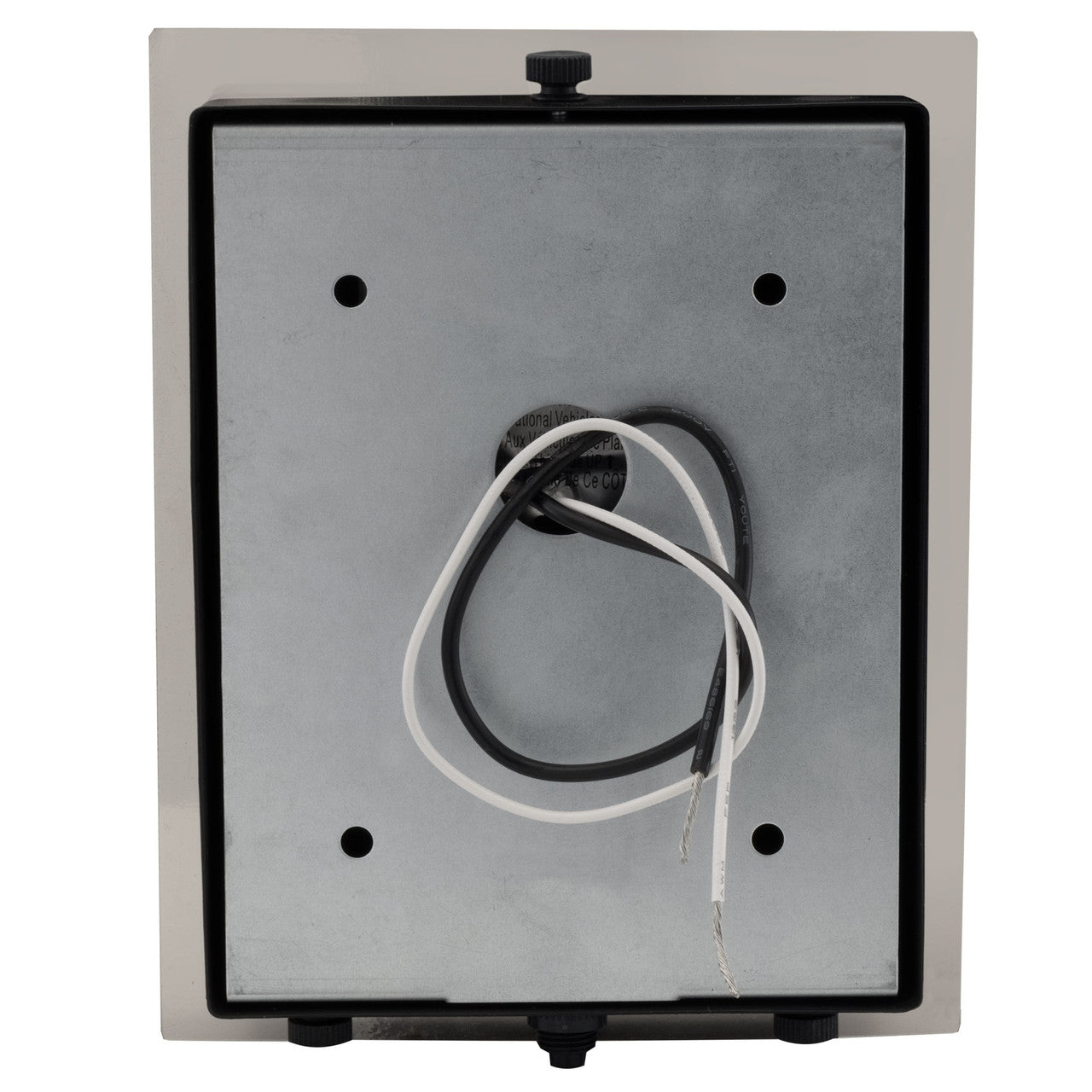 RV Wall Sconce Light | 12V LED | Interior Lighting | Frosted Glass Silver Finish