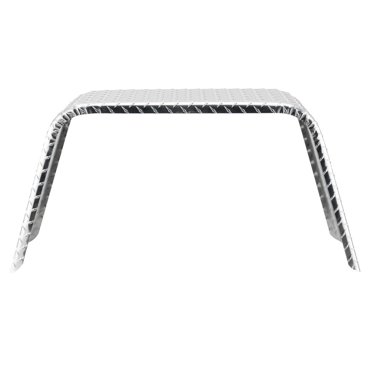 Trailer Fender | Aluminum Diamond Plate | Flat Top | 10" x 36" x 18"
