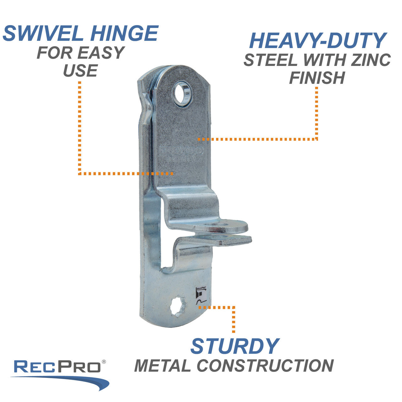 RecPro RV Door Hasp Lock Mechanism