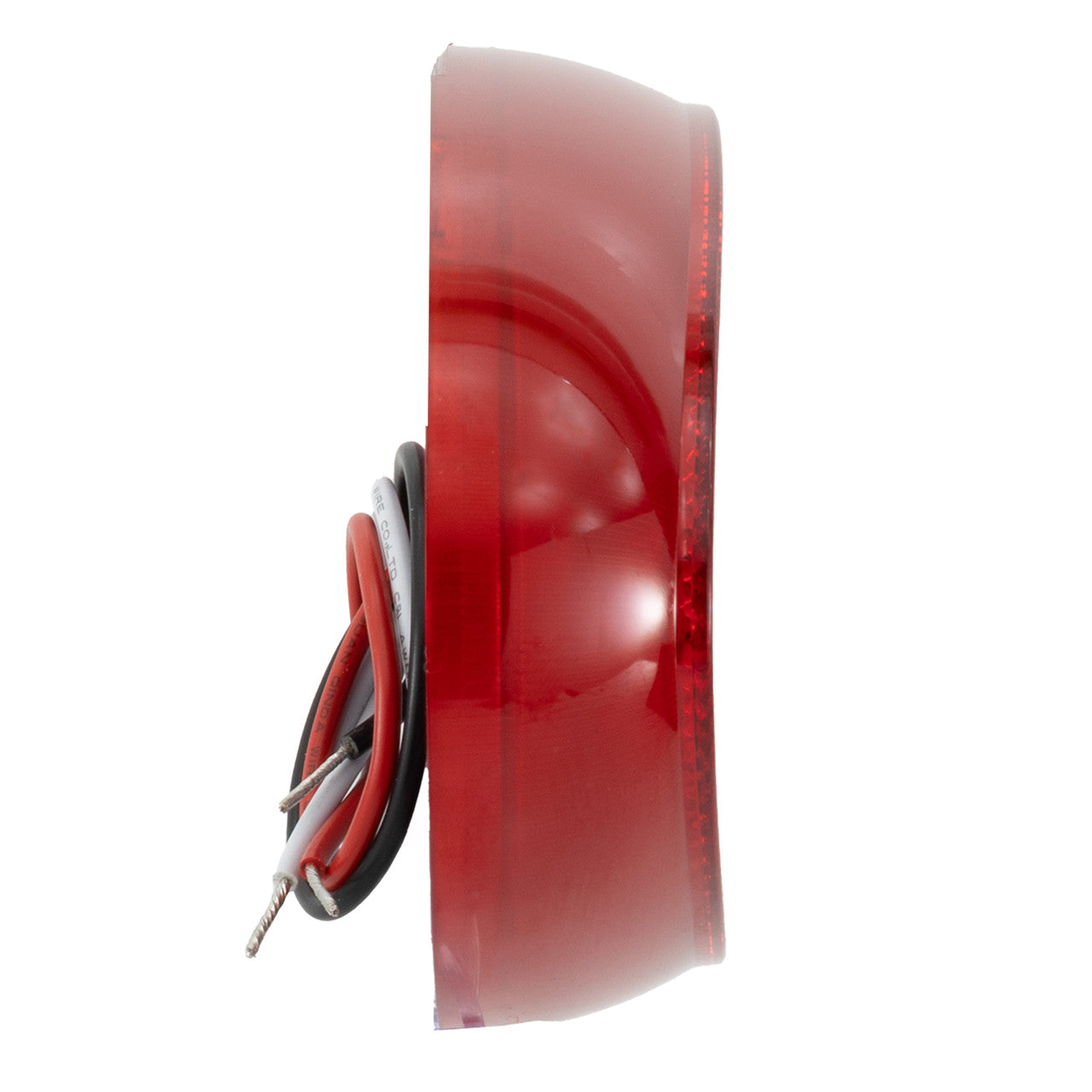 RV Tail Lights | 9" Red LEDs Oval | Optional License Plate Bracket | Exterior Lighting for Safety