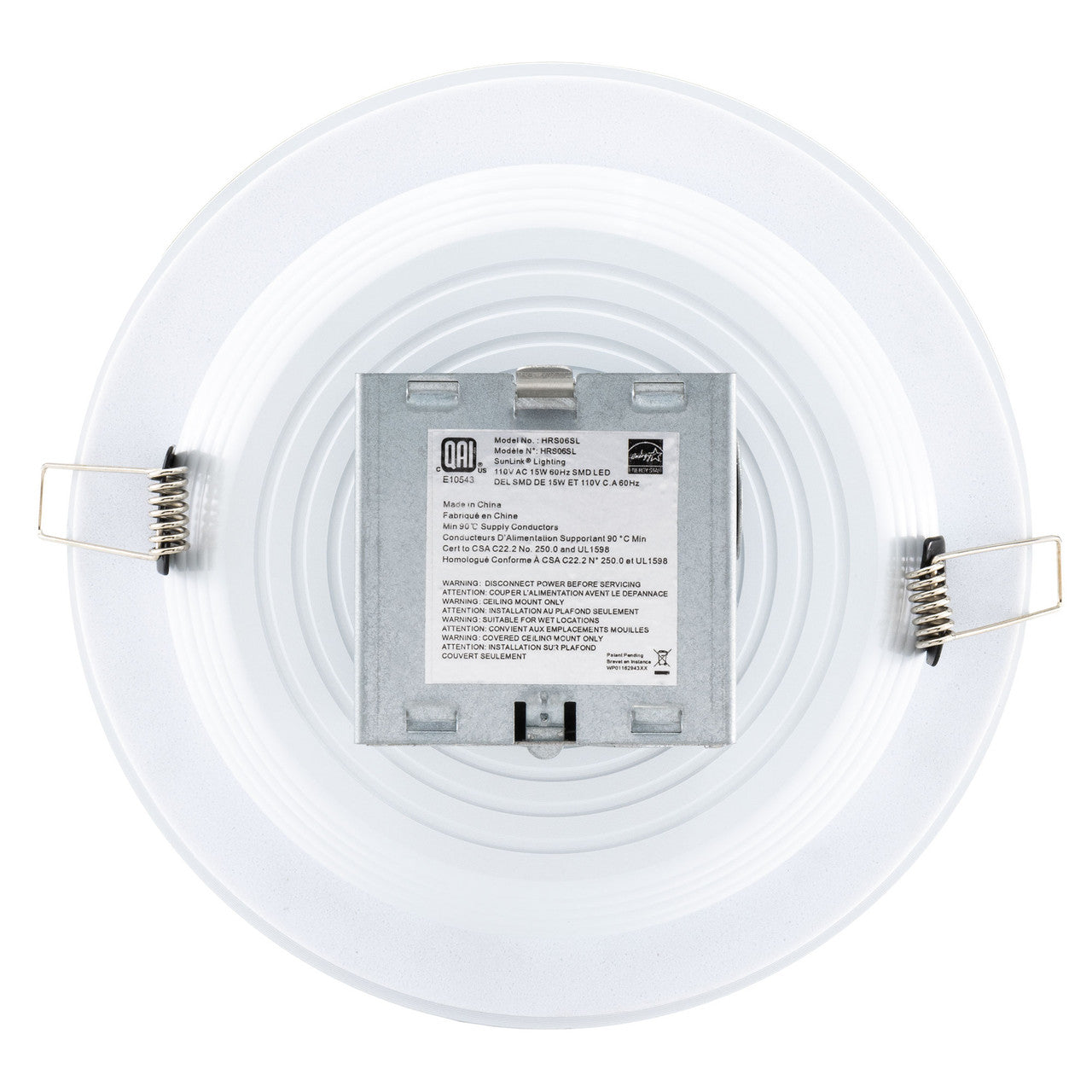 RV Recessed Ceiling Light | 6" LED 110V | Interior Lighting | Dimmable