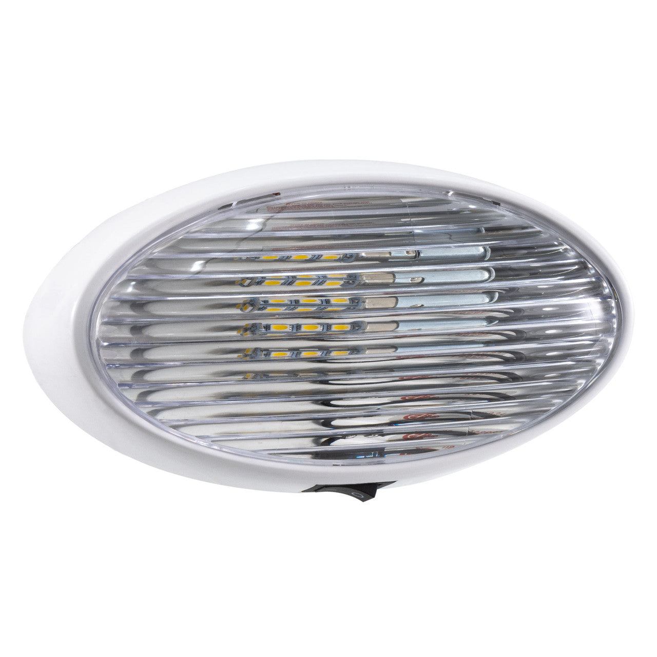 RV Oval LED Porch Light | Exterior Lighting for Entry Doorway  | 12V | Visibility & Safety at Night