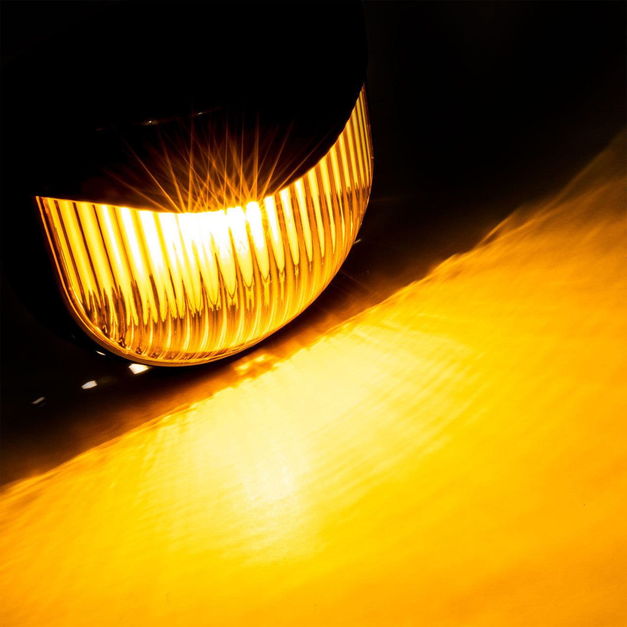 RV LED Porch Light 5.5" |  Ourtdoor Lighting for Entry Door |12V | Amber | Visibility & Safety at Night