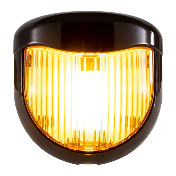 RV LED Porch Light 5.5" |  Ourtdoor Lighting for Entry Door |12V | Amber | Visibility & Safety at Night