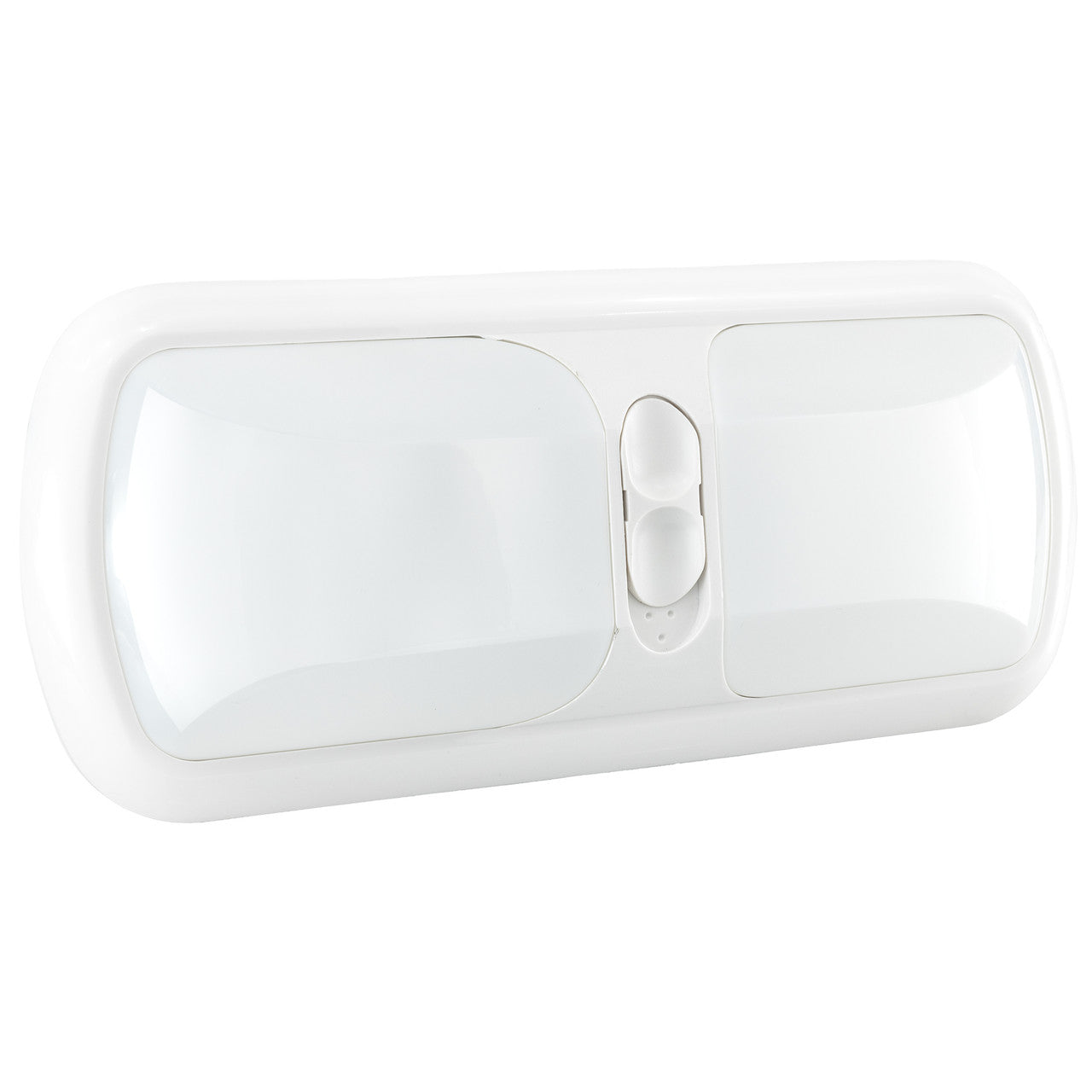 RV Double Dome Pancake Light |12 V | Interior Lighting | With Switch