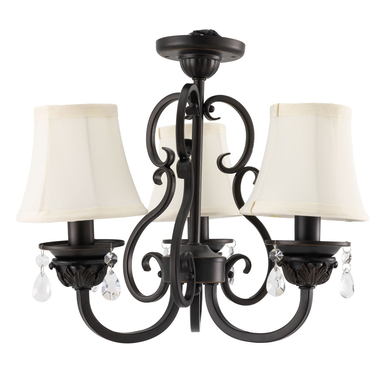 RV Ceiling Light Chandelier | 12V LED | Interior Lighting | Bronze Finish