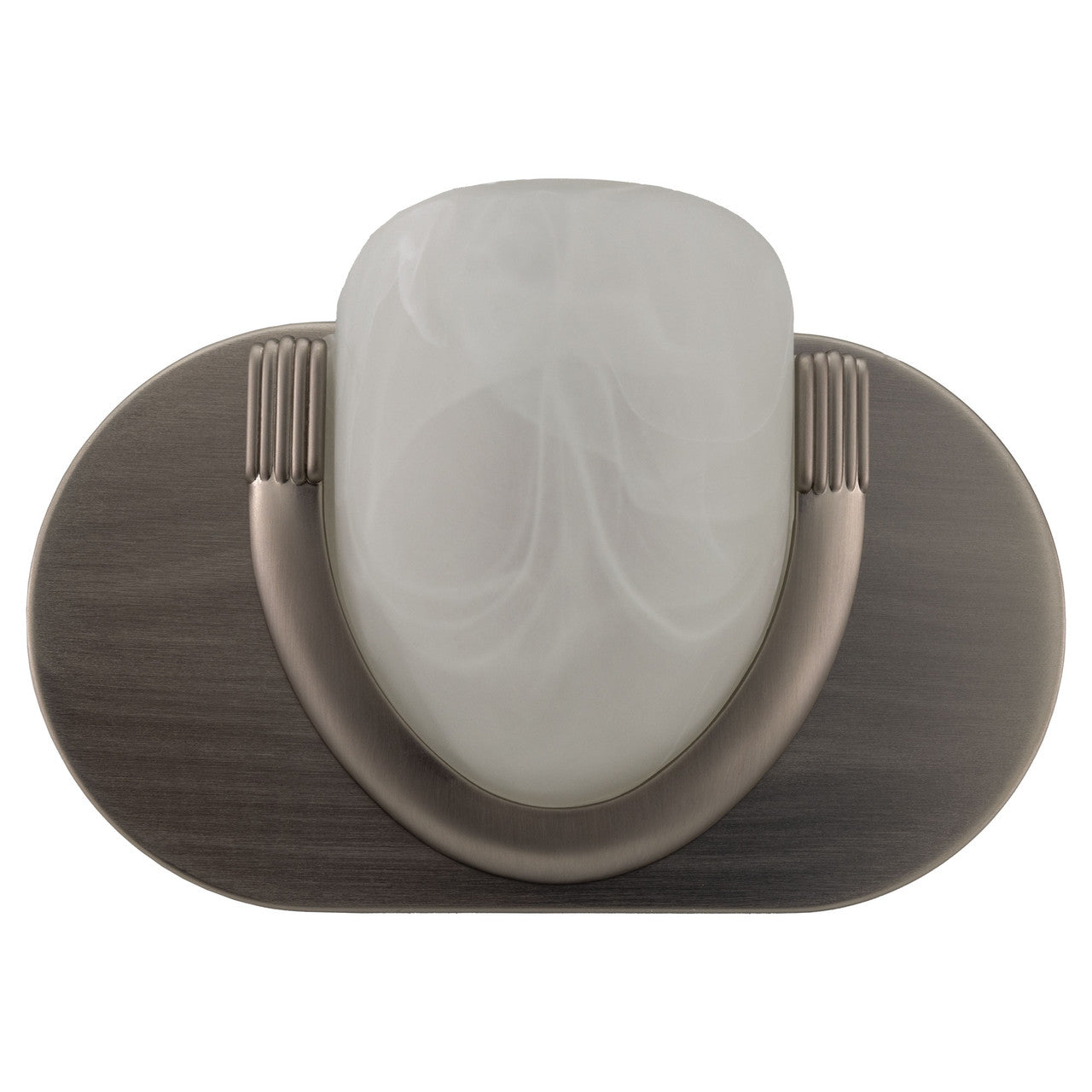 RV Wall Mounted Light | 12V LED | Interior Lighting |  Brushed Nickel with Frosted Sconce