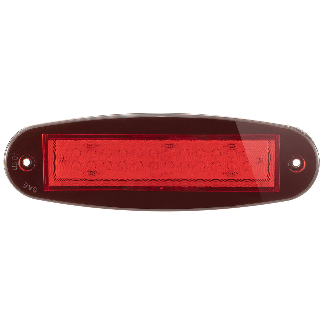 RV Brake Lights | 8" LED Oval Flush Mount | 2 Pack | Lighting for Stop Safety