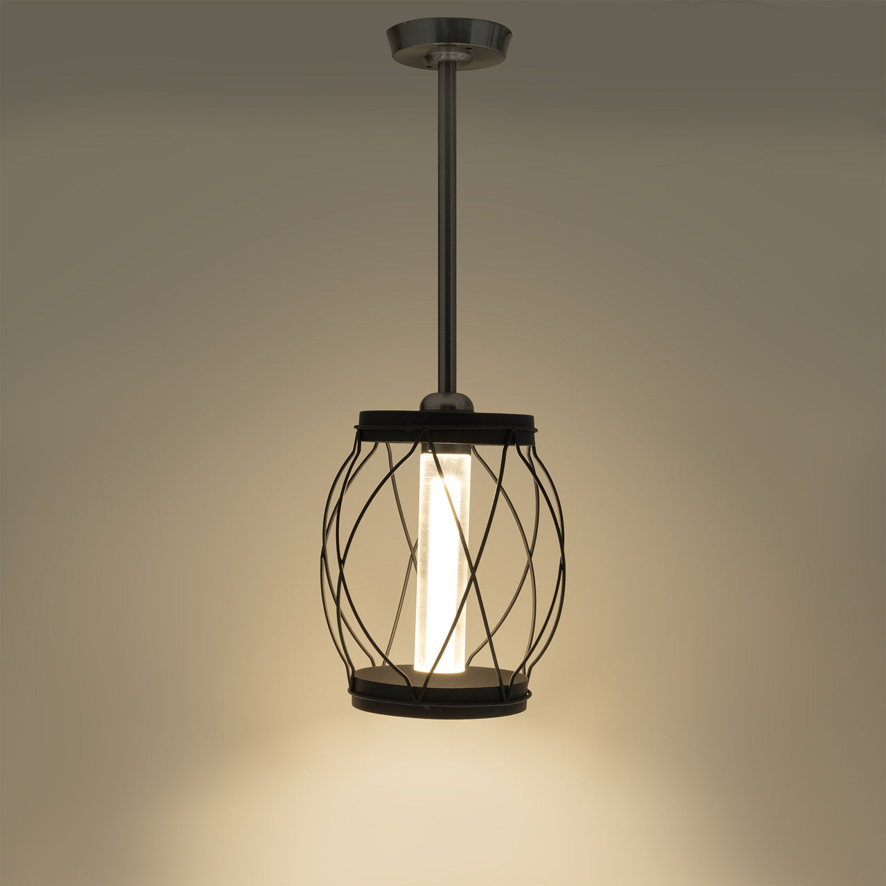 RV Ceiling Pendant Light | 12V LED | Interior Lighting | with Matte Black Finish