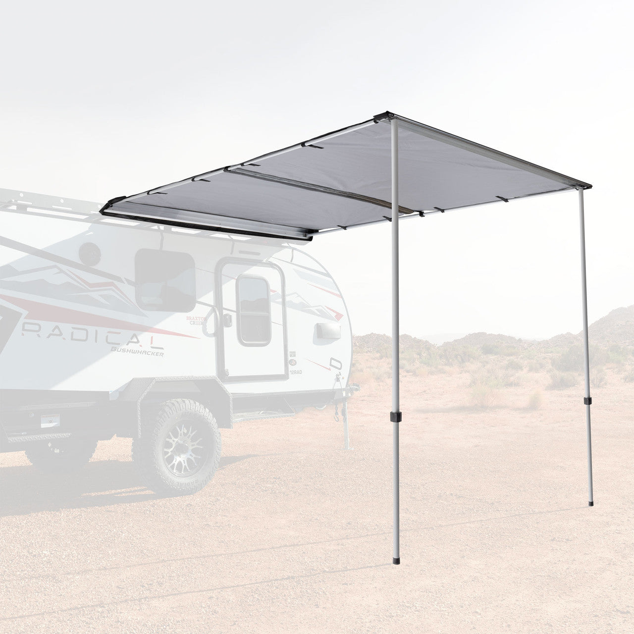 IRV Tehcnologies Camper Awning 6.5' Rooftop Kit | LED Lighting Built In