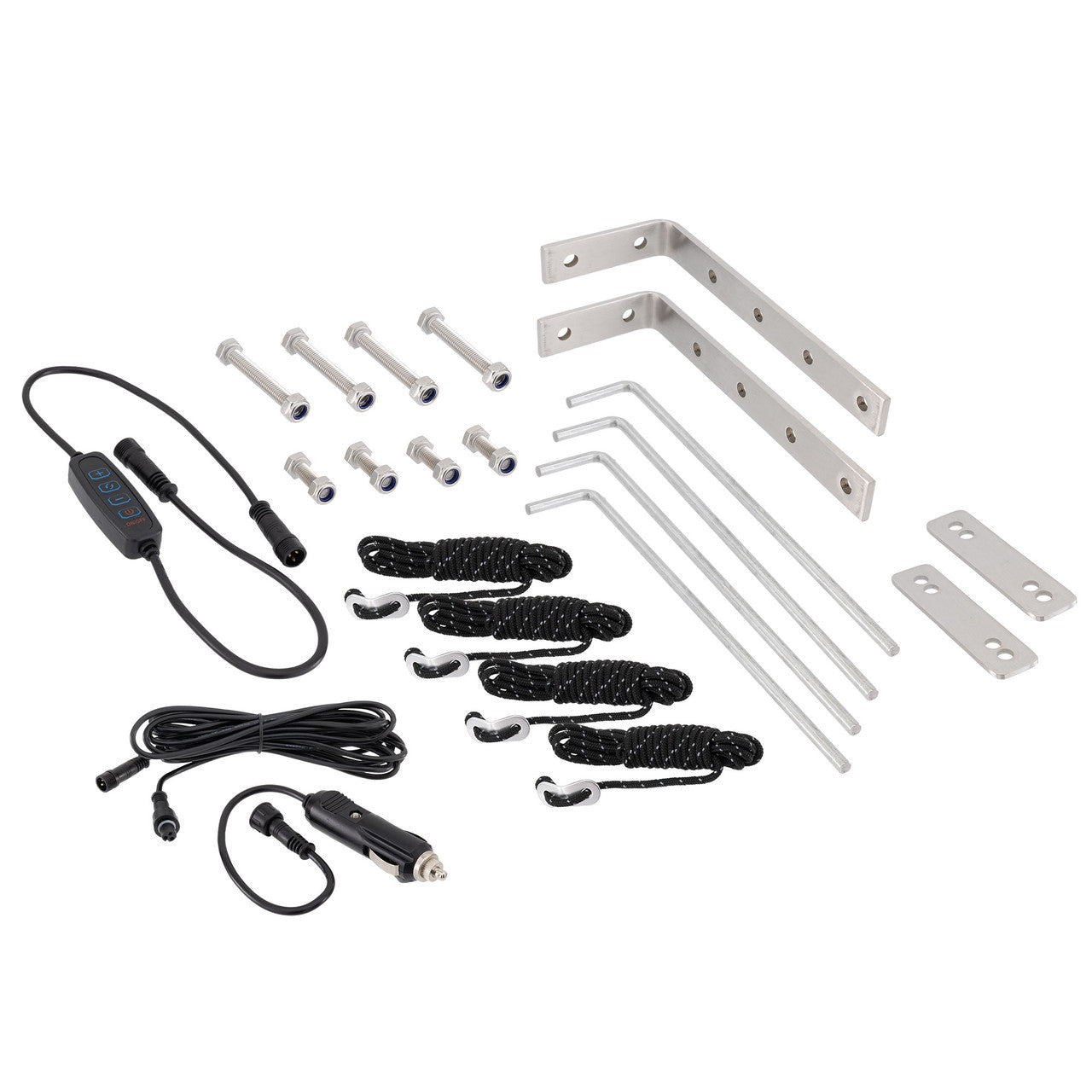 IRV Tehcnologies Camper Awning 6.5' Rooftop Kit | LED Lighting Built In