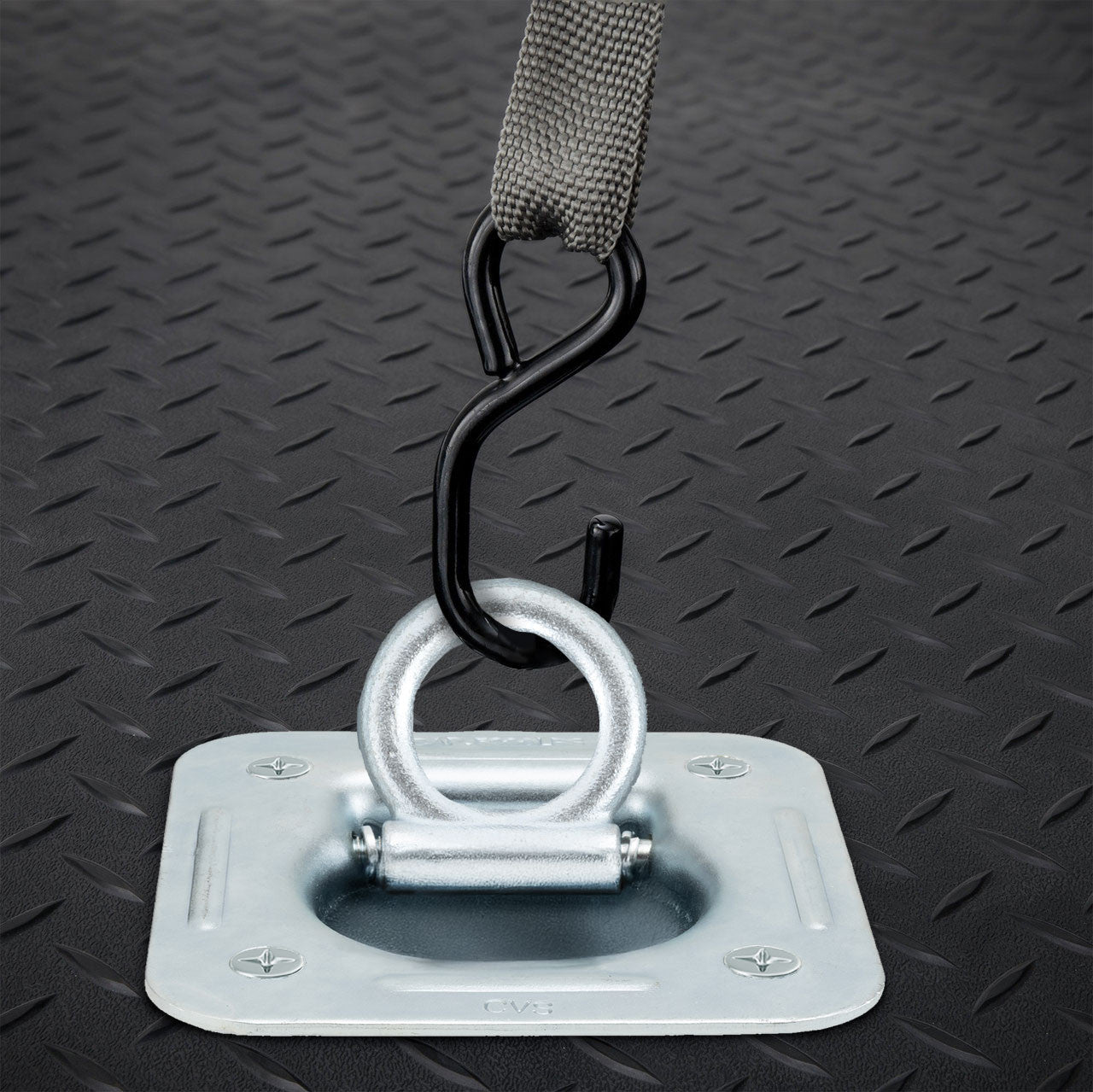 D-Ring Tie-Down Anchor Rope Ring | 5,000 lb Capacity | Perfect for RV Furniture or Trailers