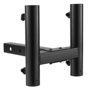 Trailer Hitch Dual Flag Pole Mount | Fits 2" Receiver