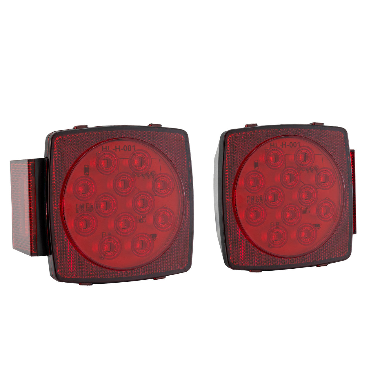 Boat Trailer Marker Light Kit | 12V LED Water-Resistant Lights | Exterior Lighting for Safety & Visibility