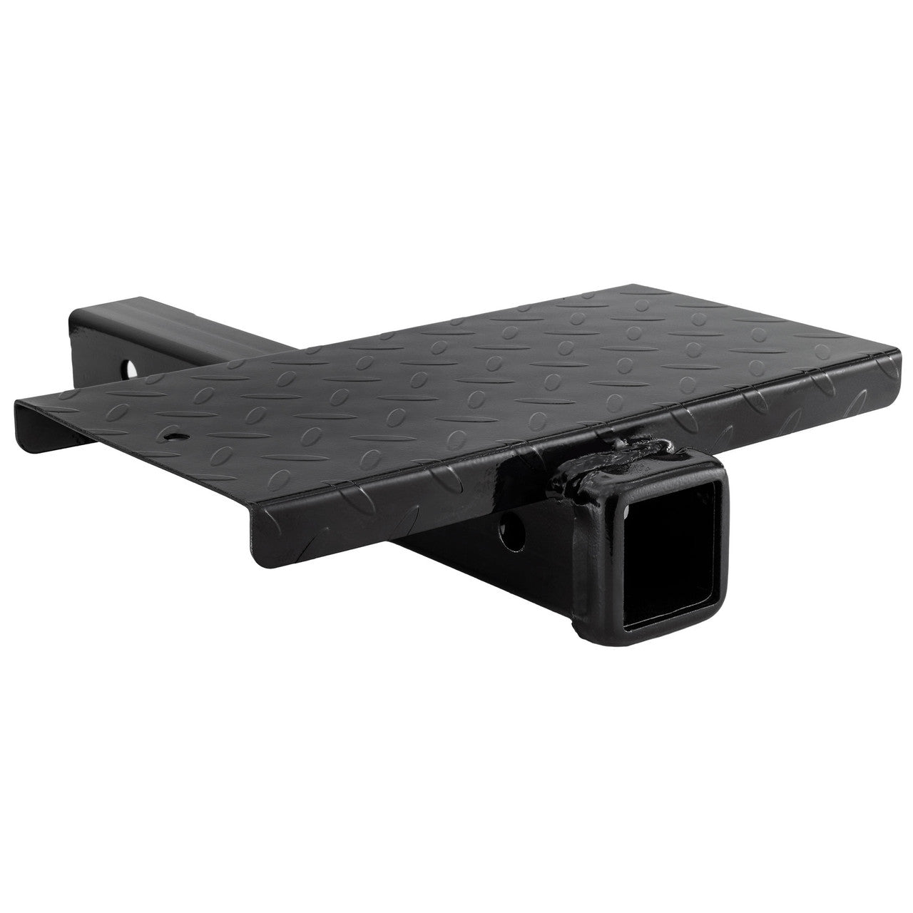 Trailer Hitch Step 2" | Black Diamond Plate