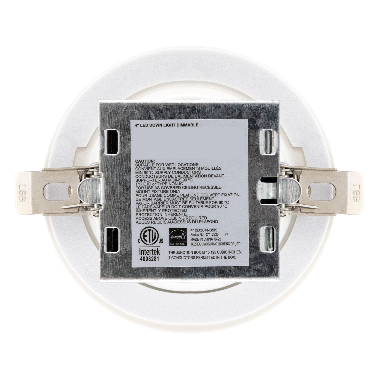 RV Recessed Ceiling Light | 4" LED | Interior Lighting | Soft White