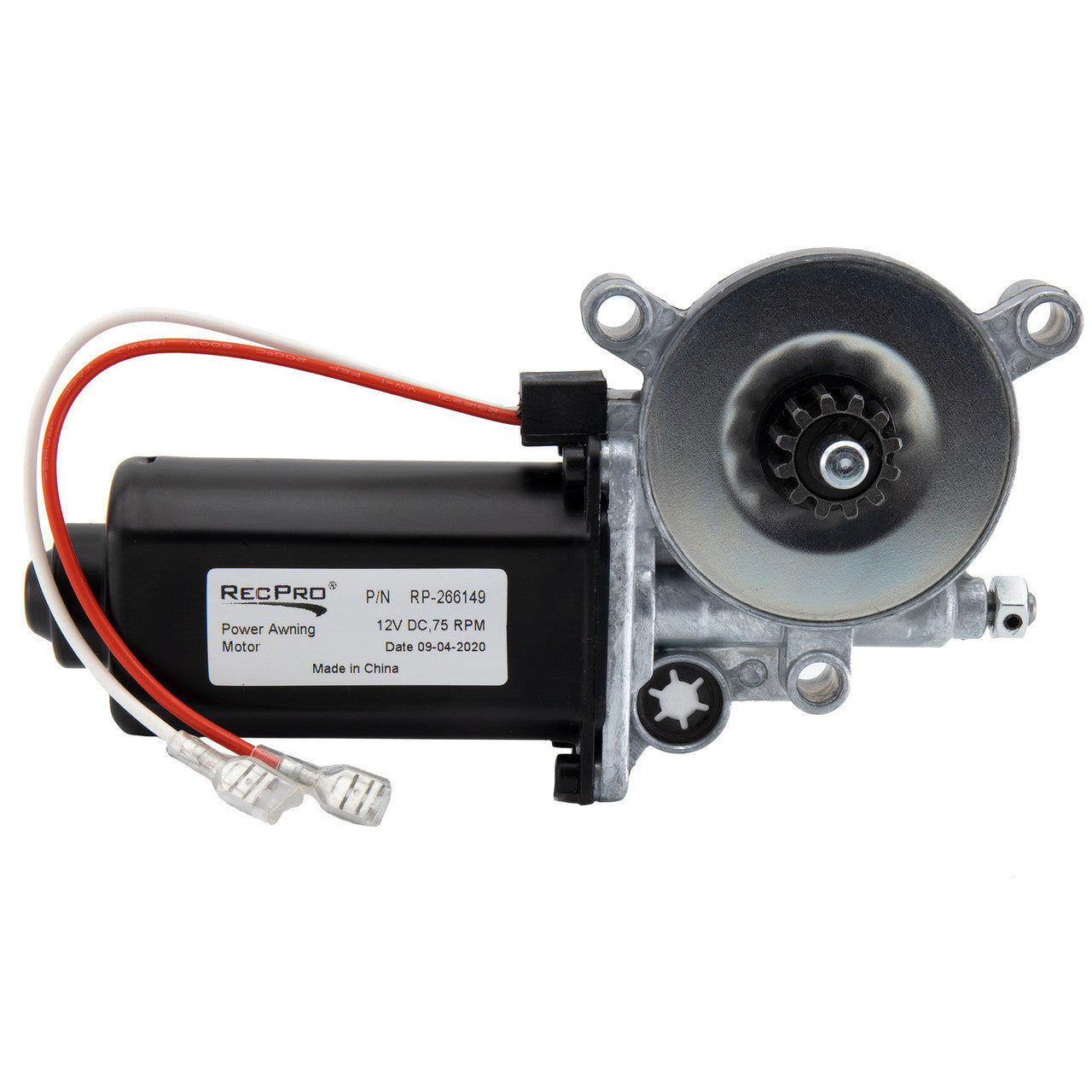 RecPro RV Motor for Awning | Fits Pre-2015 Models Dual Connector Type