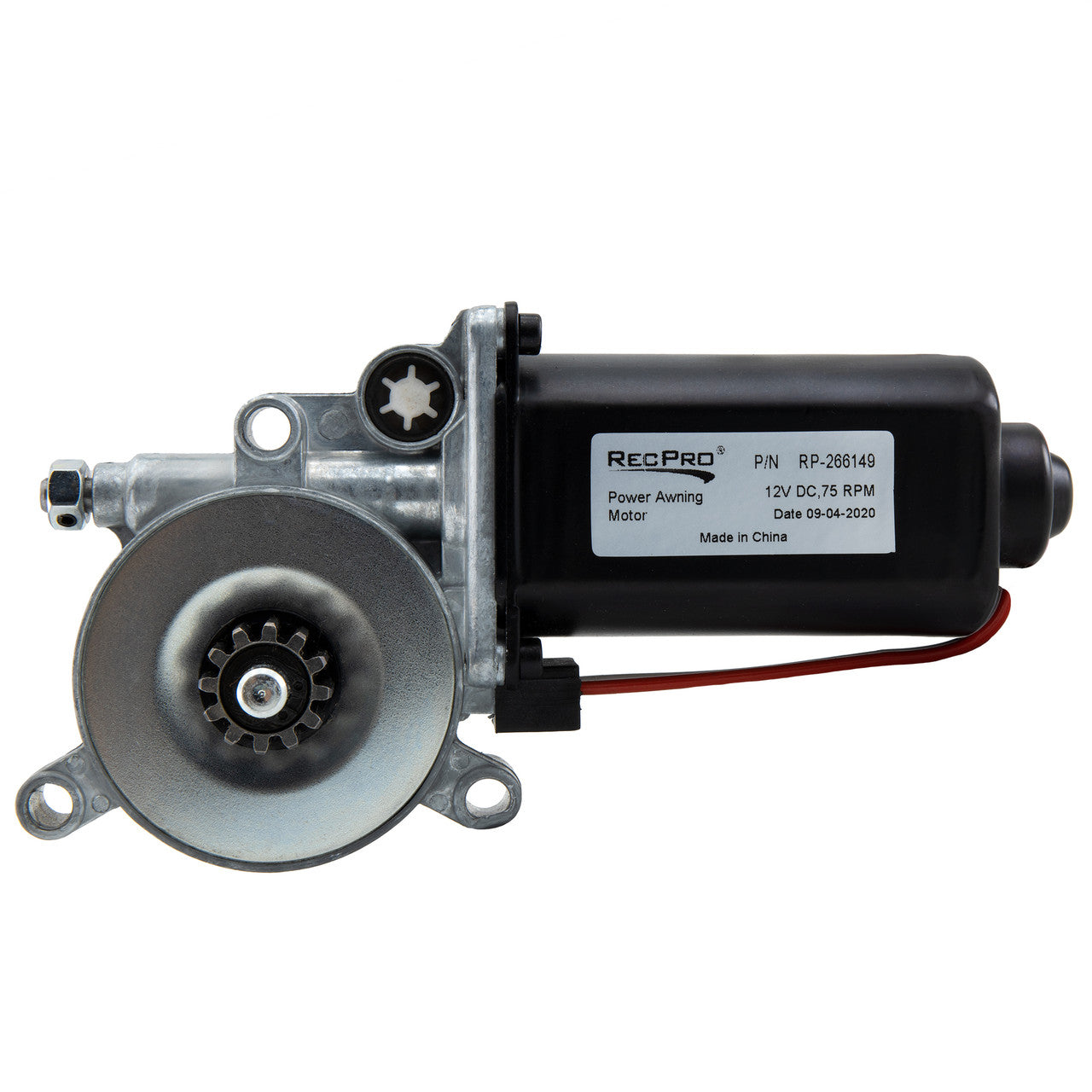RecPro RV Awning Motor | Fits Pre-2015 Dual Connector