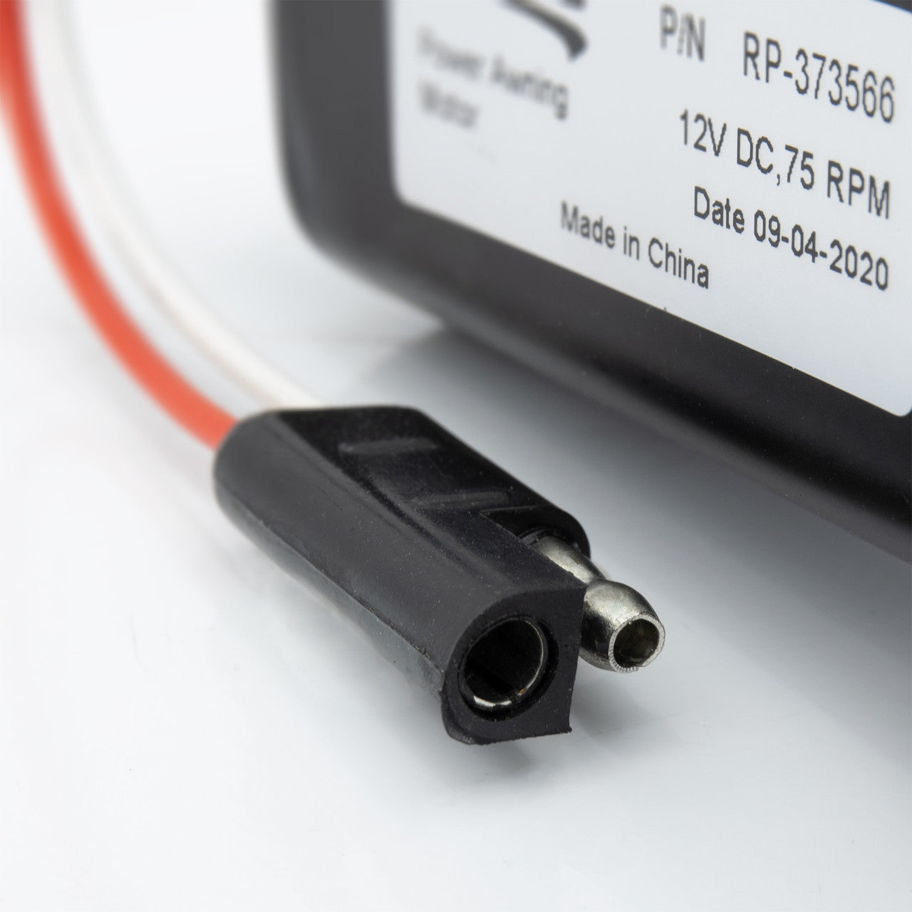 RecPro RV Awning Motor | Fits Post-2015 Models Block Plug