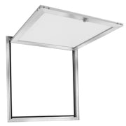 RV Compartment Door | Square  White Centered  | 24" X 24"