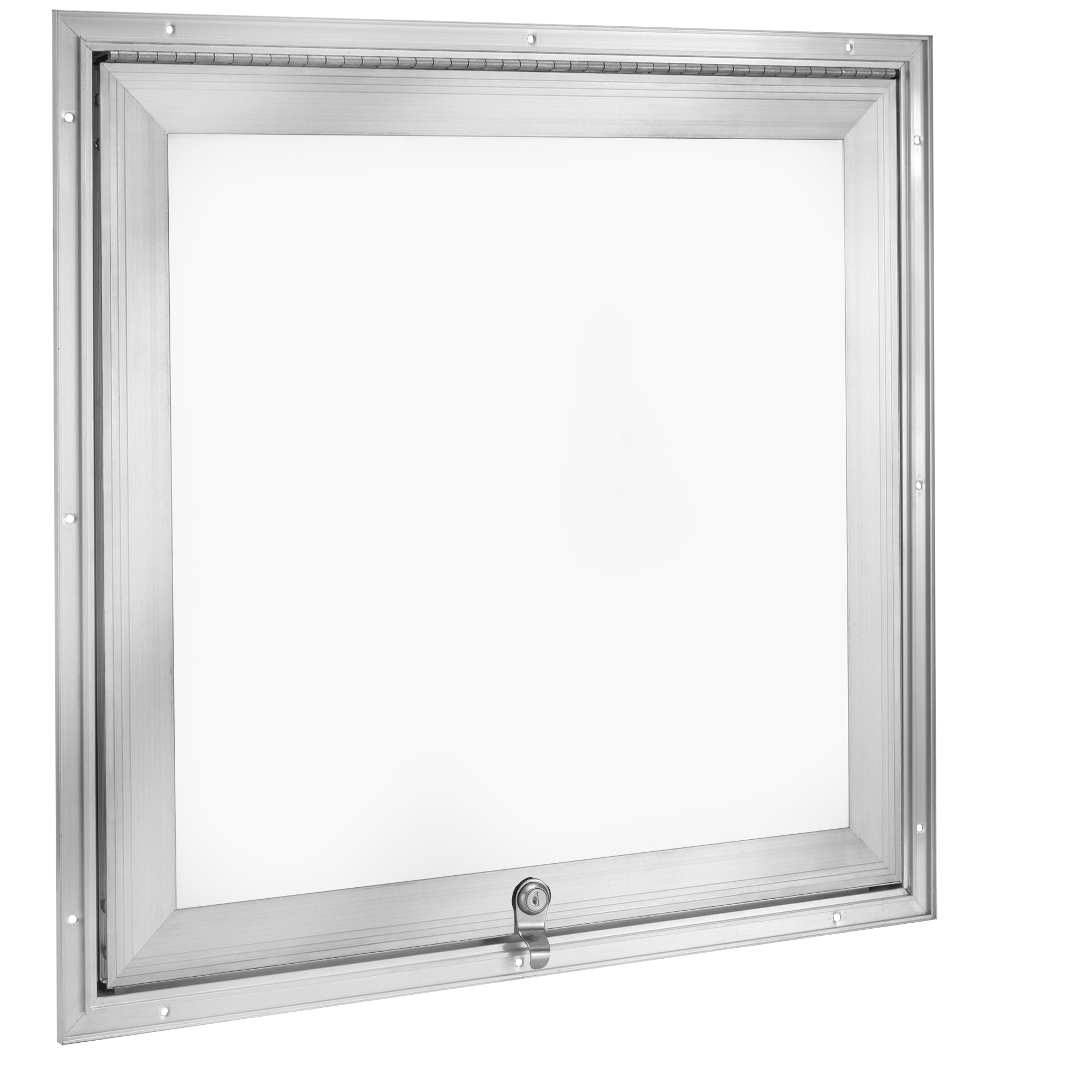 RV Compartment Door | Square  White Centered  | 24" X 24"