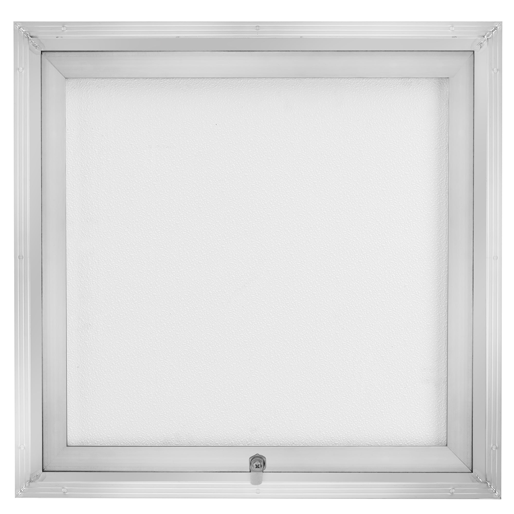 RV Compartment Door | Square  White Centered  | 24" X 24"