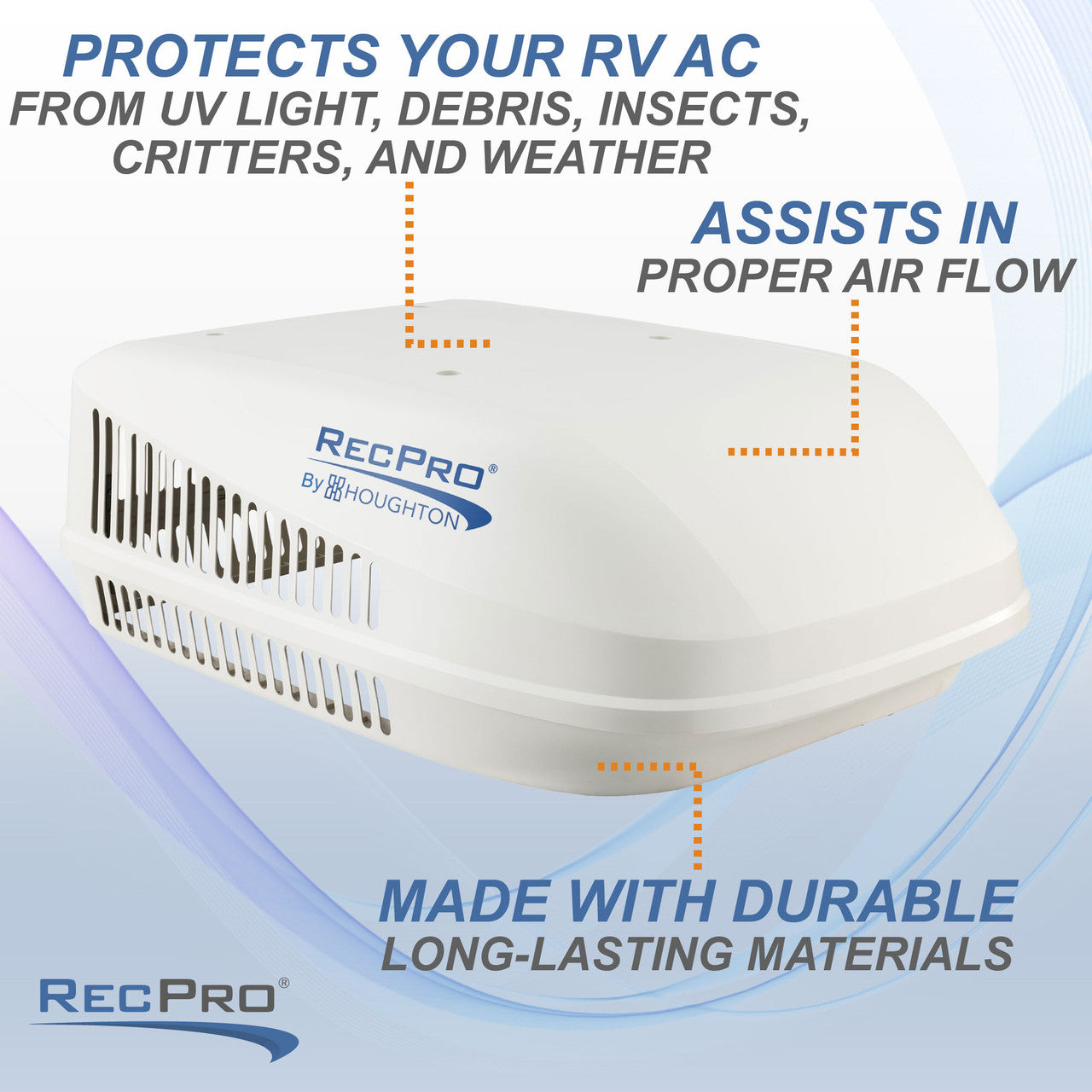 RecPro Air Conditioner Replacement Shroud | Fits 3501 & 3800 Series