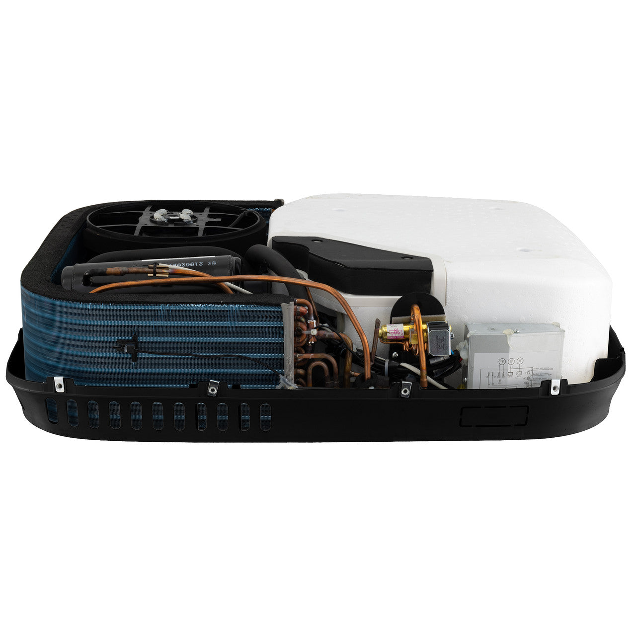 RecPro RV 48V 9.5K Air Conditioner with Heat Pump | Non-Ducted | Low Profile | Remote