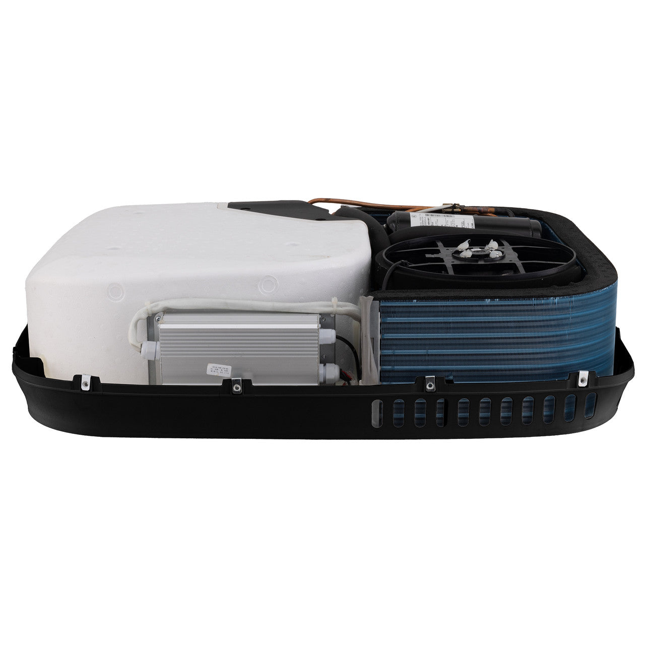 RecPro RV 48V 9.5K Air Conditioner with Heat Pump | Non-Ducted | Low Profile | Remote