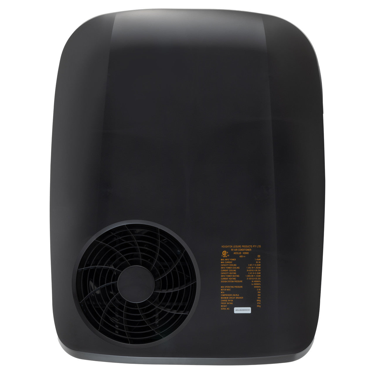 RecPro RV 48V 9.5K Air Conditioner with Heat Pump | Non-Ducted | Low Profile | Remote