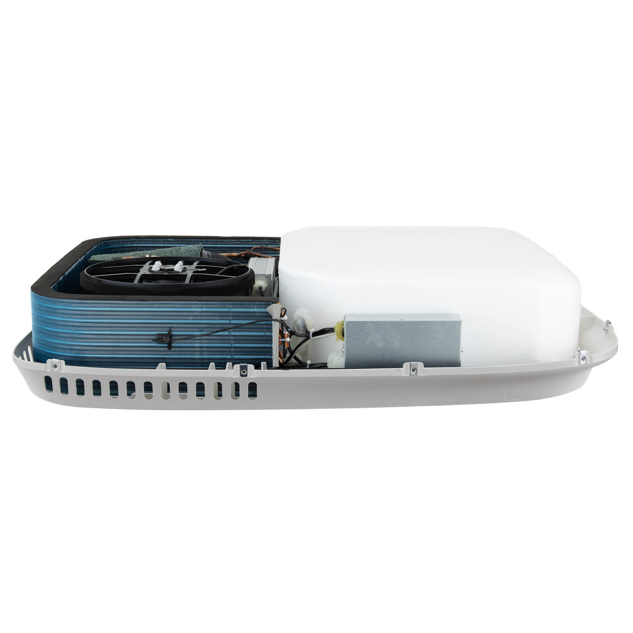 RecPro RV 48V 13.5K Air Conditioner with Heat Pump | Non-Ducted | Low Profile | Remote