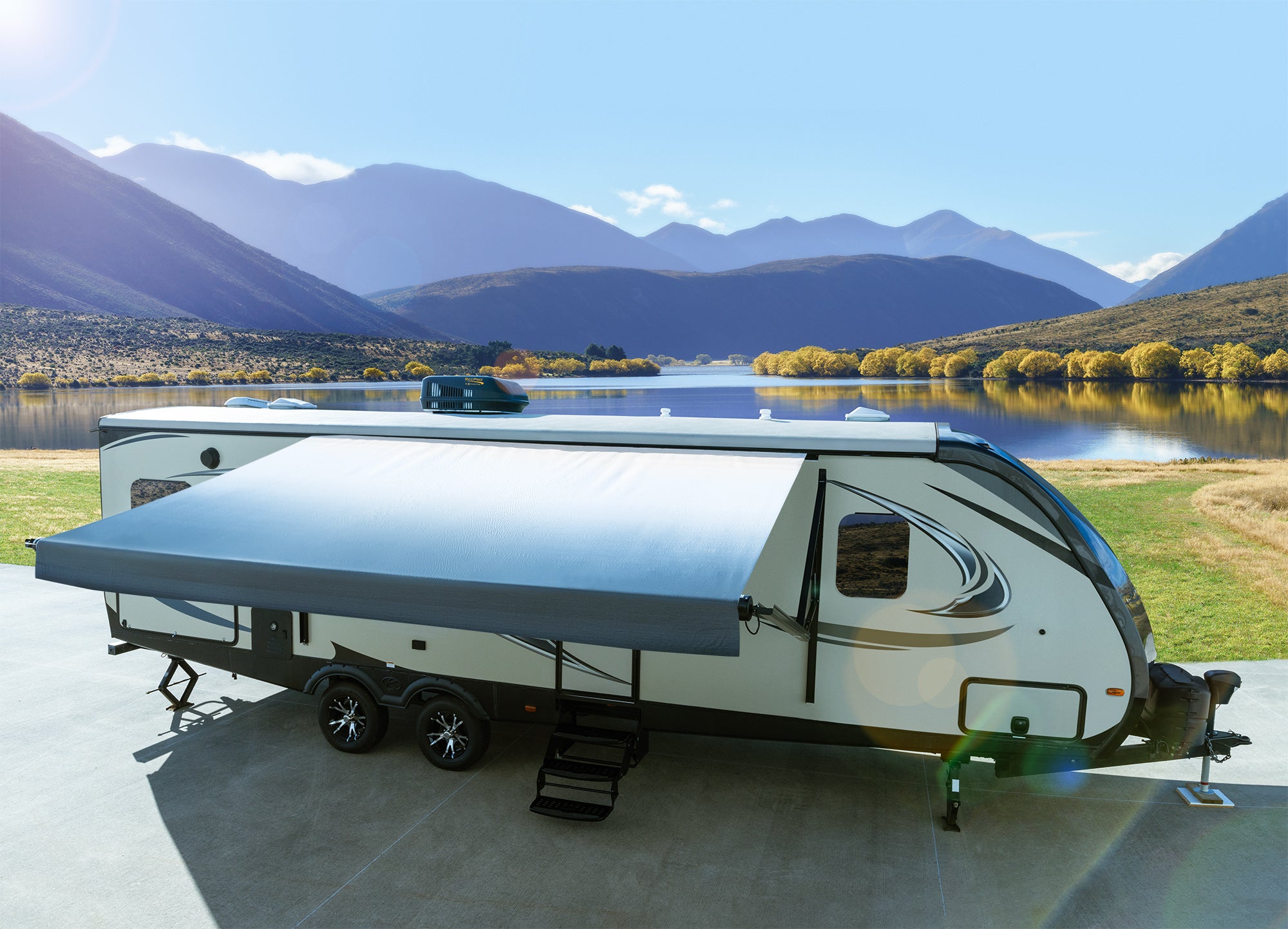 RV 15' Awning Fabric Replacement (Actual Width 14' 1")