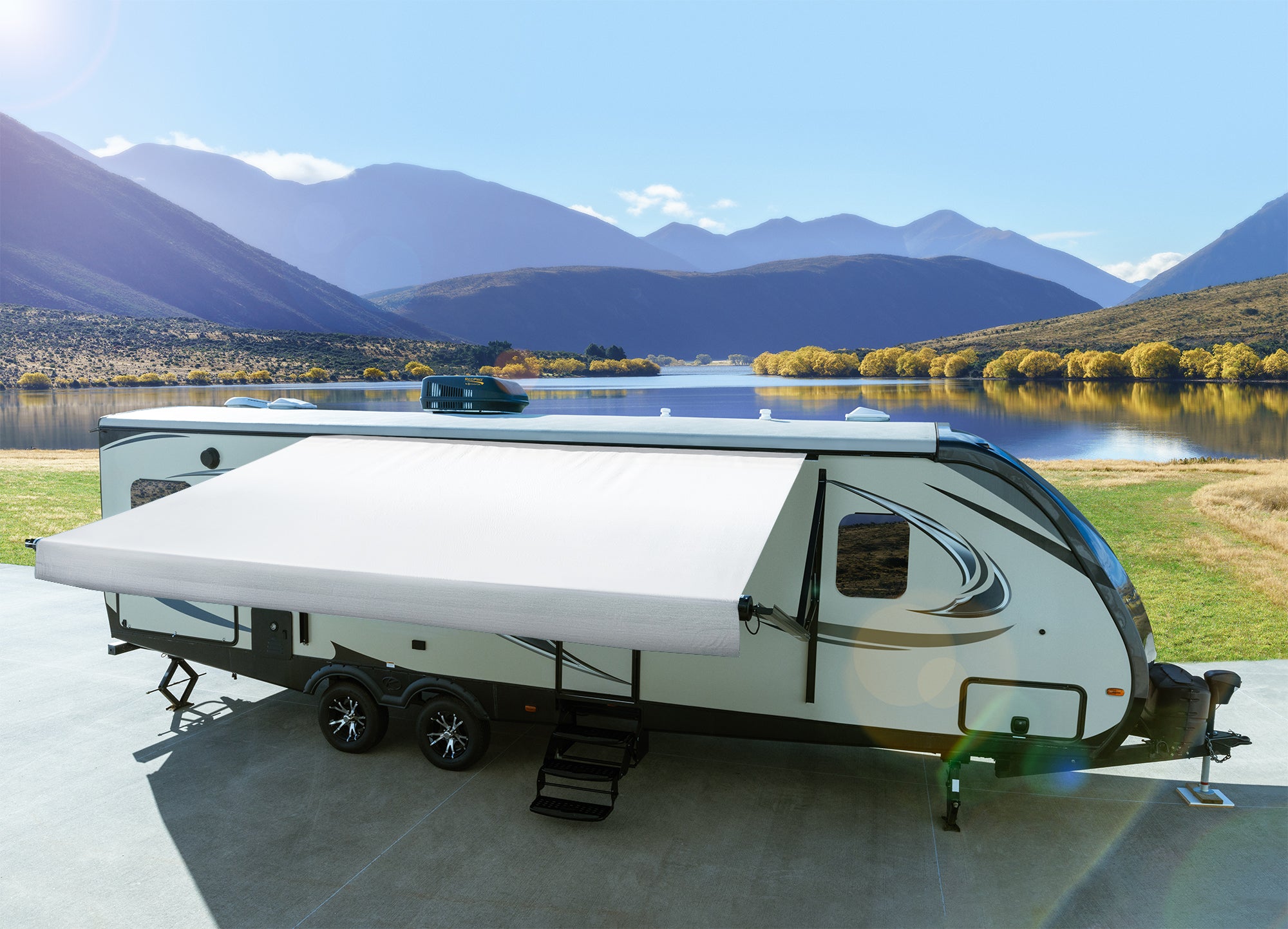 RV 14' Awning Fabric Replacement (Actual Width 13' 1")
