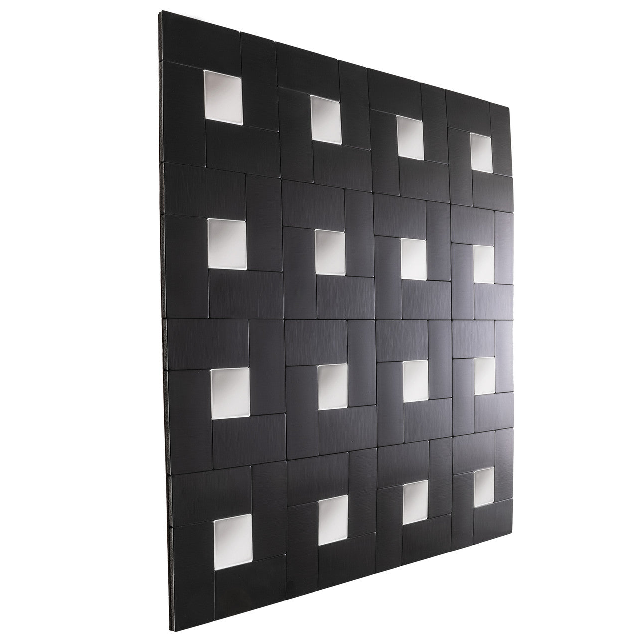 RV Backsplash Peel and Stick | Silver Moon Mosaic Tile | 12" x 12"