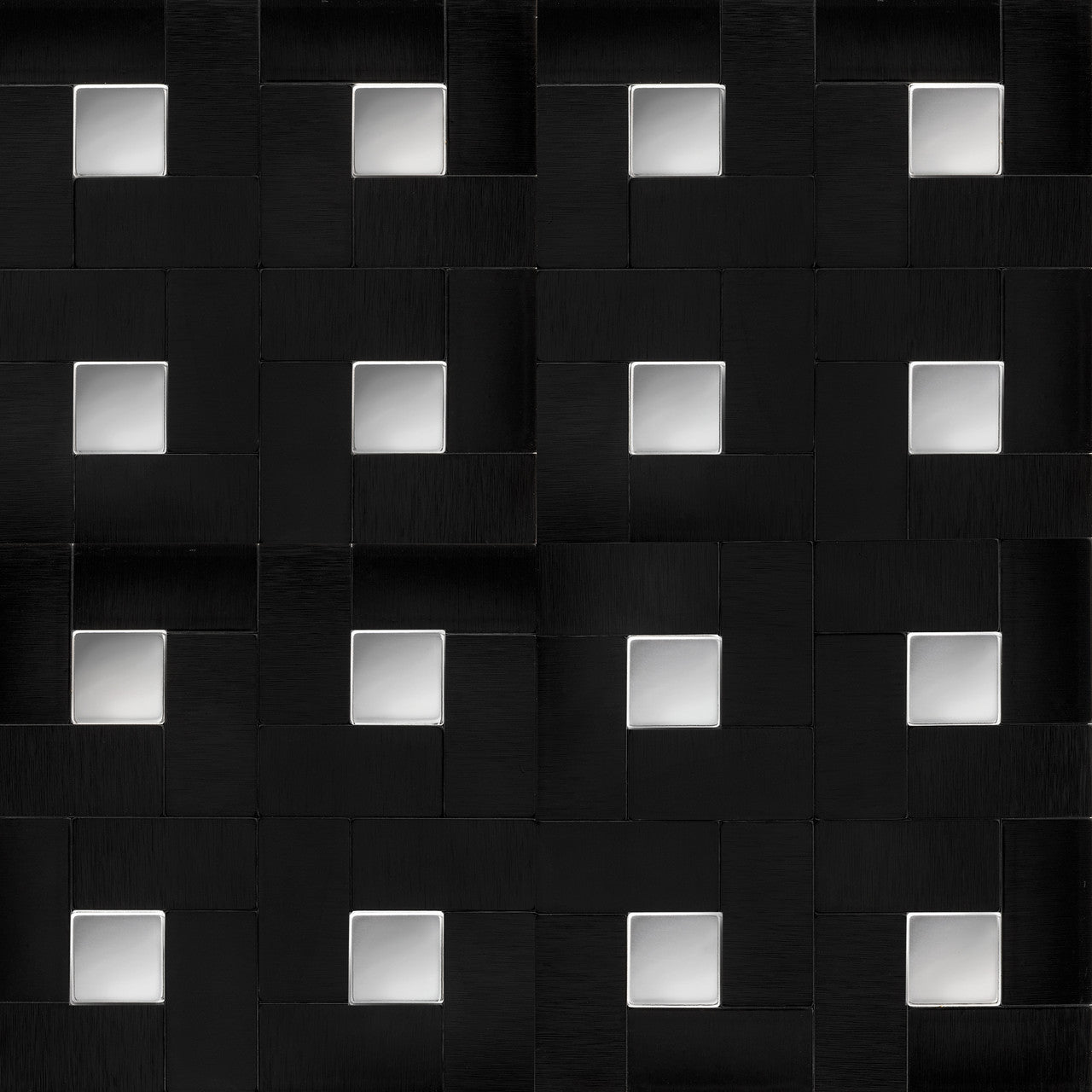 RV Backsplash Peel and Stick | Silver Moon Mosaic Tile | 12" x 12"
