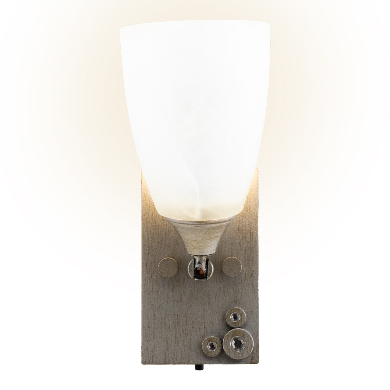 RV Swivel Wall Sconce Light | 12V LED | Interior Lighting | Crystal Design