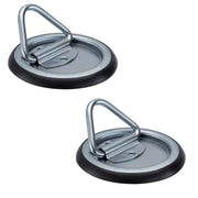 D-Ring Tie-Down Anchor Rope Ring Surface Mount | 1,500 lb Capacity | Perfect for Trailers or Toy Haulers