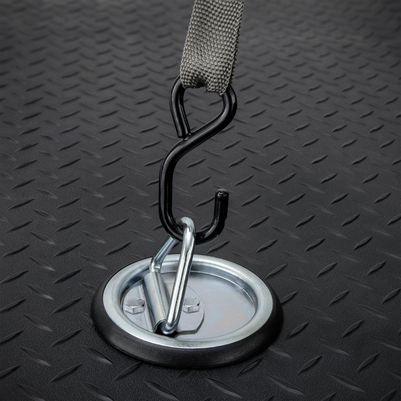 D-Ring Tie-Down Anchor Rope Ring Surface Mount | 1,500 lb Capacity | Perfect for Trailers or Toy Haulers