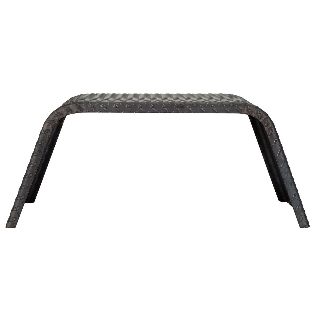 Trailer Fender | Steel Diamond Plate | Flat Top | 10" x 32" x 13"