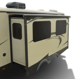 RecPro RV Slideout Awning | Slide Topper Cover Assembly | Black