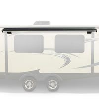 RecPro RV Slideout Awning | Slide Topper Cover Assembly | Black