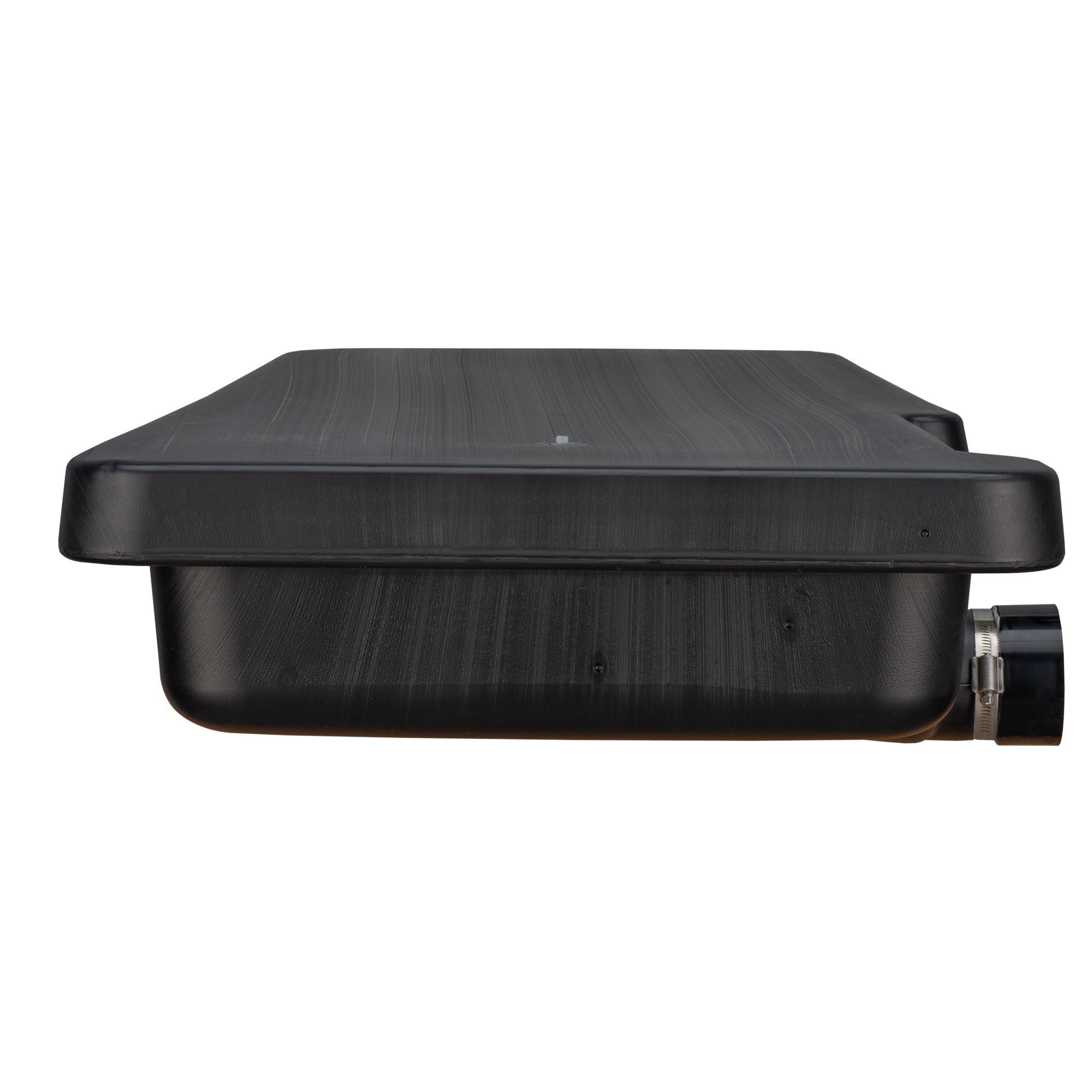 RV Black Water Tank Left Side Drain 40 Gallon | 63" x 25" x 9 ¼"