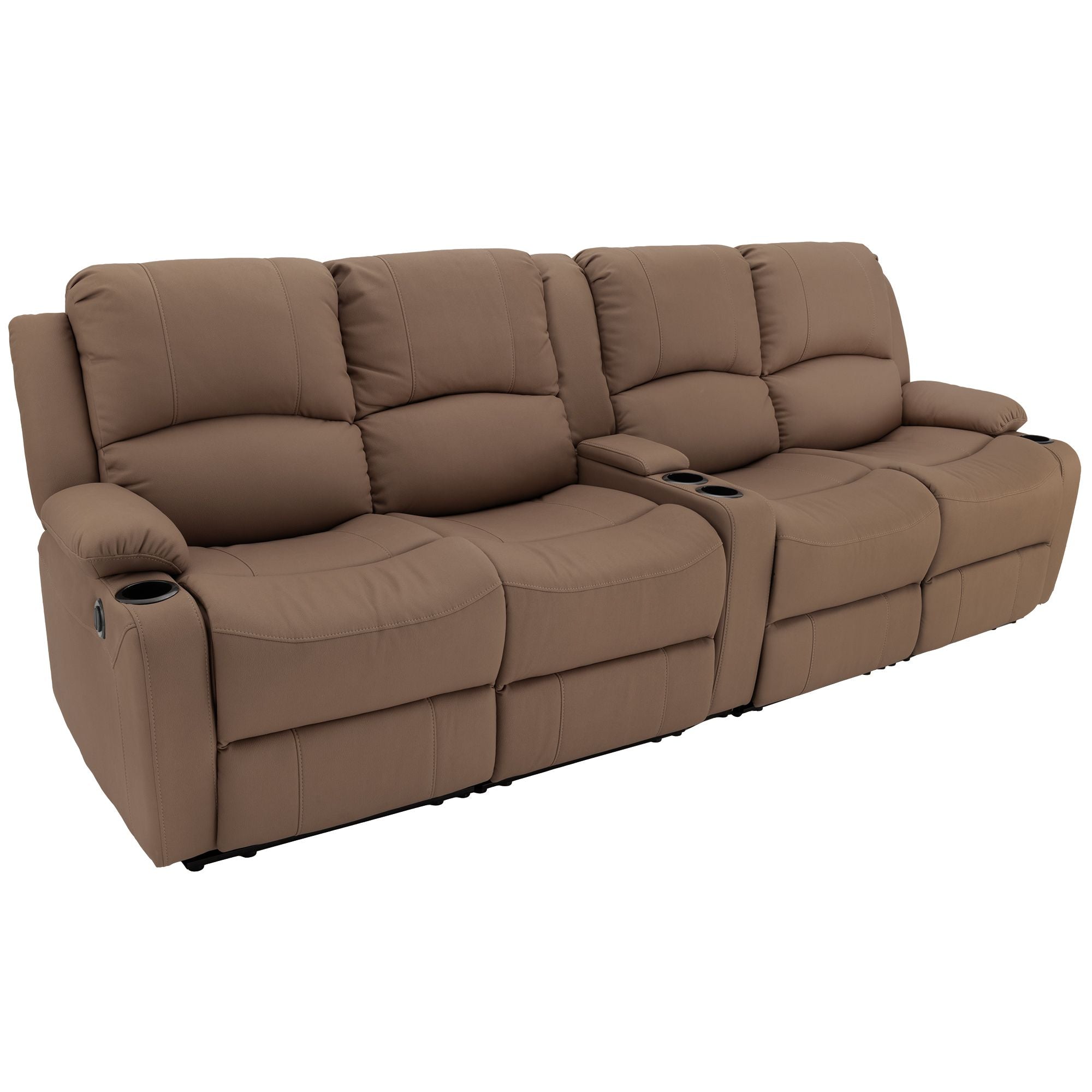 RV Wall Hugger Sofa 108" Powered Reclining Theater Seats